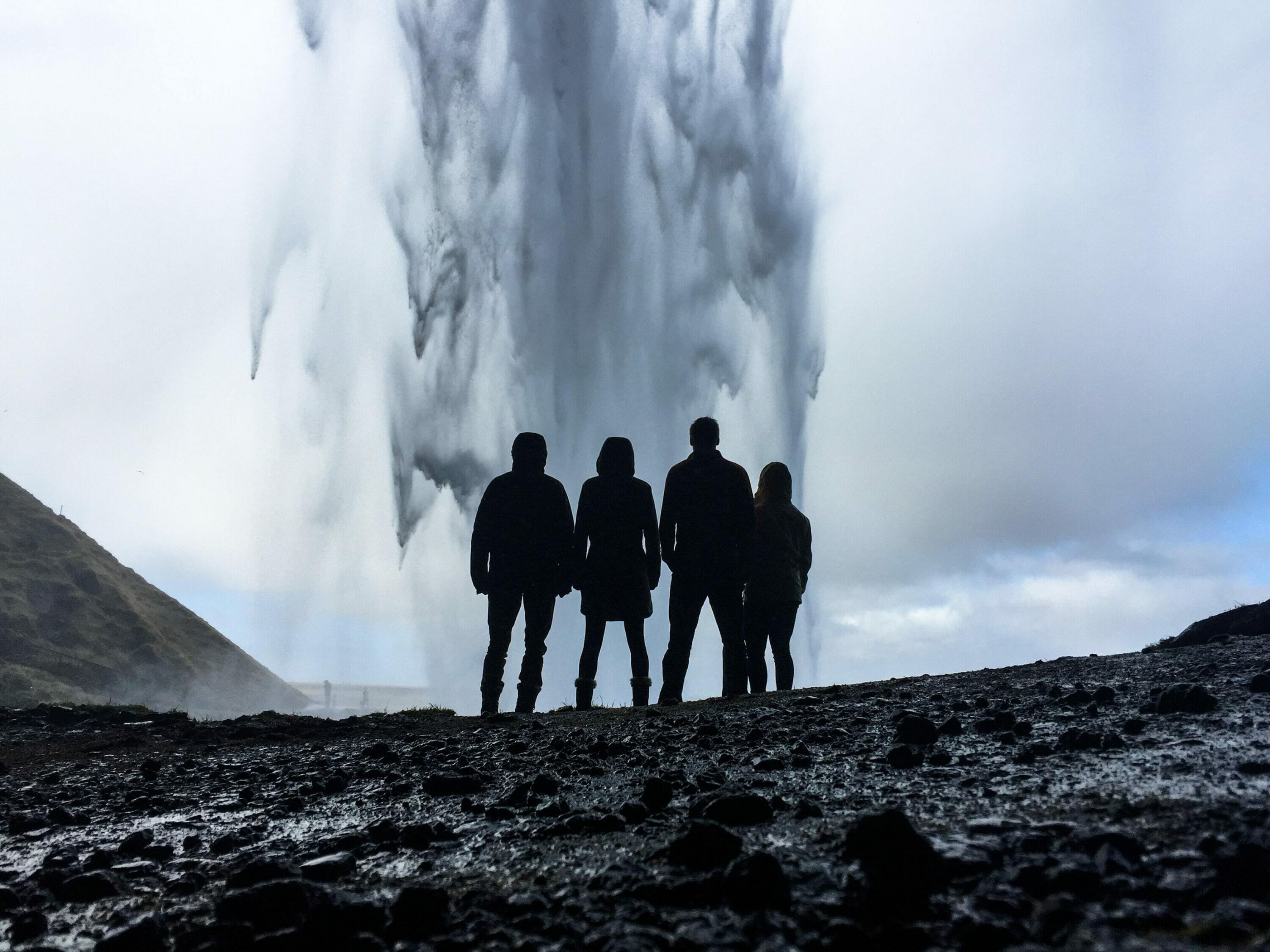 "Group Missions at Waterfall 🏞️👥🌍 Embracing adventure and purpose while serving together in breathtaking natural surroundings. #GroupMissions #WaterfallExpedition"