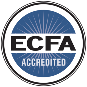 Evangelical Council for Financial Accountability (ECFA) logo, representing trusted financial integrity for Christian organizations.